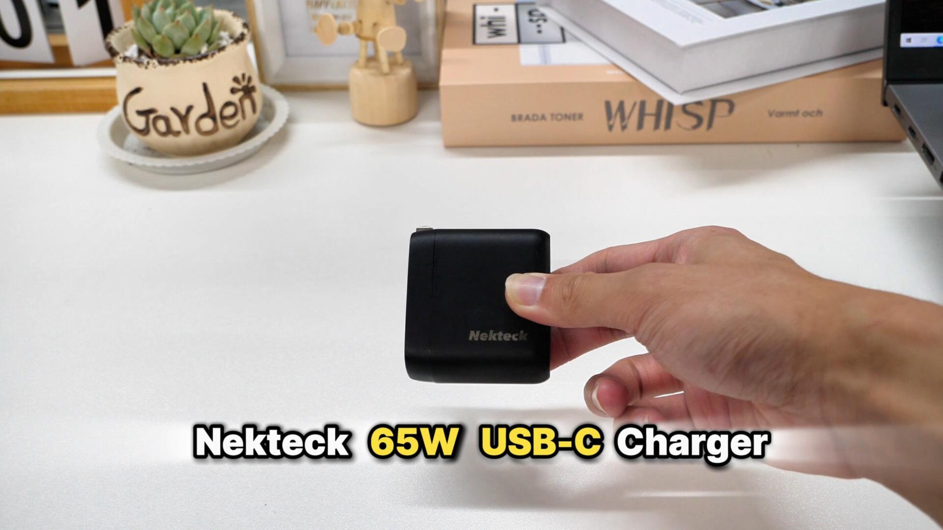 Amazon.com: 65W USB-C Charger, Nekteck Fast Charging Compatible